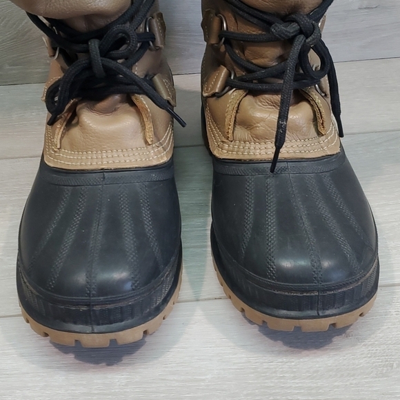 Sorel Mens Insulated Lined Outdoor Duck Rubber Mid calf boots shoes sz 7 main image 11